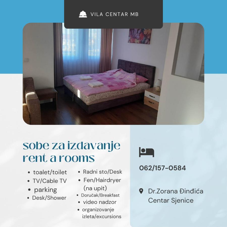 Vila Centar MB Bed and Breakfast Sjenica Exterior foto